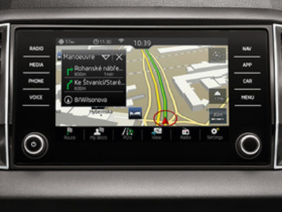 Karoq Sat Nav