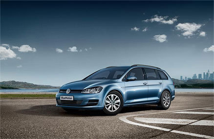 Vw Blue Estate Exterior